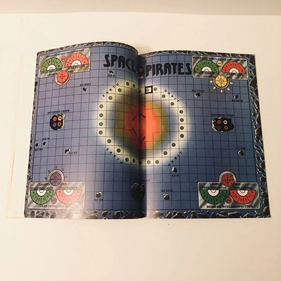 Vintage 1978  Galactic War Four Realistic Space Wargames Hayes Usborne - Picture 15 of 16